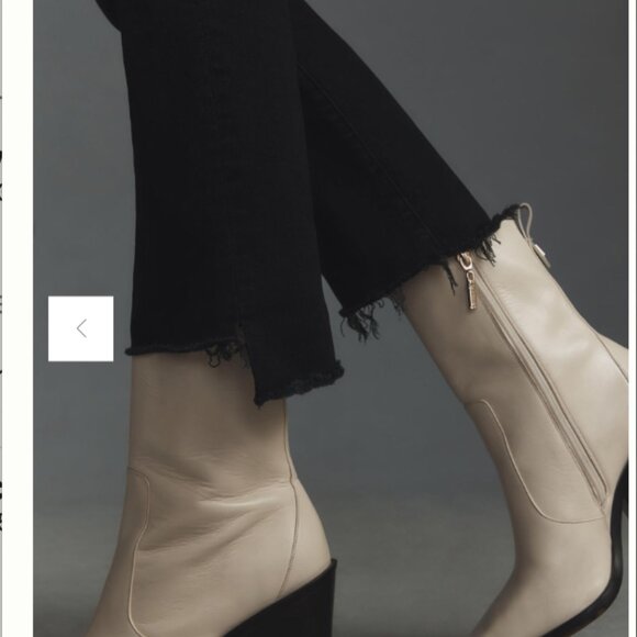 MOTHER The Insider Crop Step Fray Jeans  - Size 30 - NWT - Picture 3 of 3